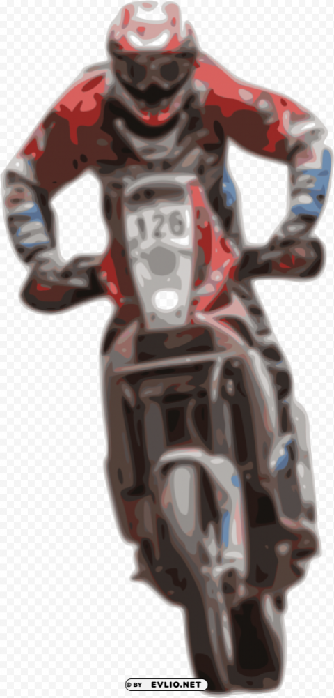 Bike With Rider Transparent PNG Illustrations