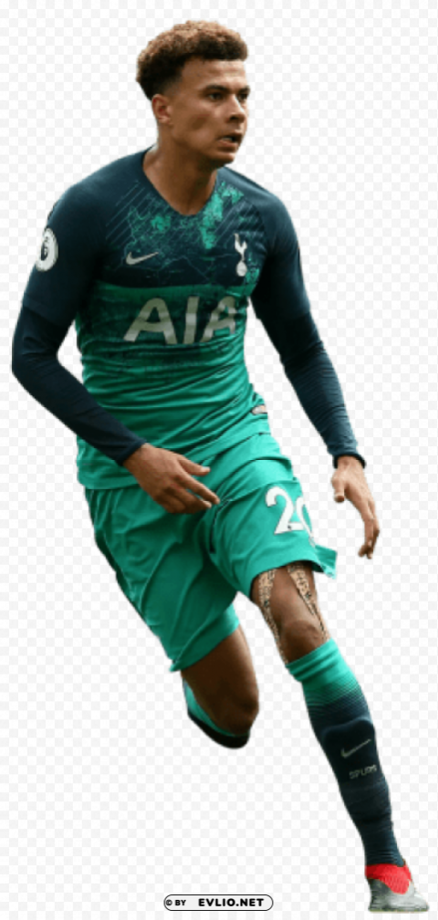 dele alli PNG images with no background essential