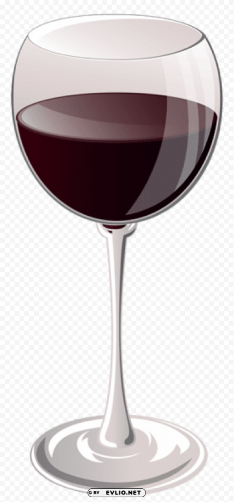 glass of wine PNG format with no background