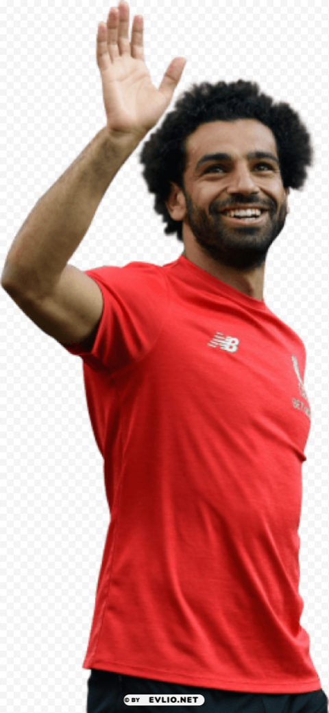 Download mohamed salah Transparent Background Isolated PNG Design png images background ID 9b465e54