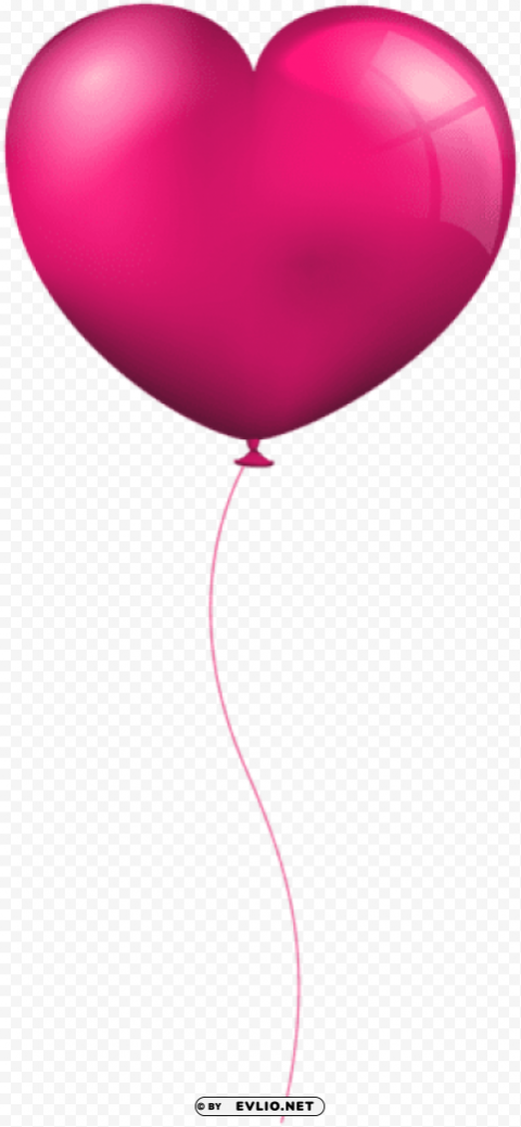 pink heart balloon Free PNG images with alpha channel variety