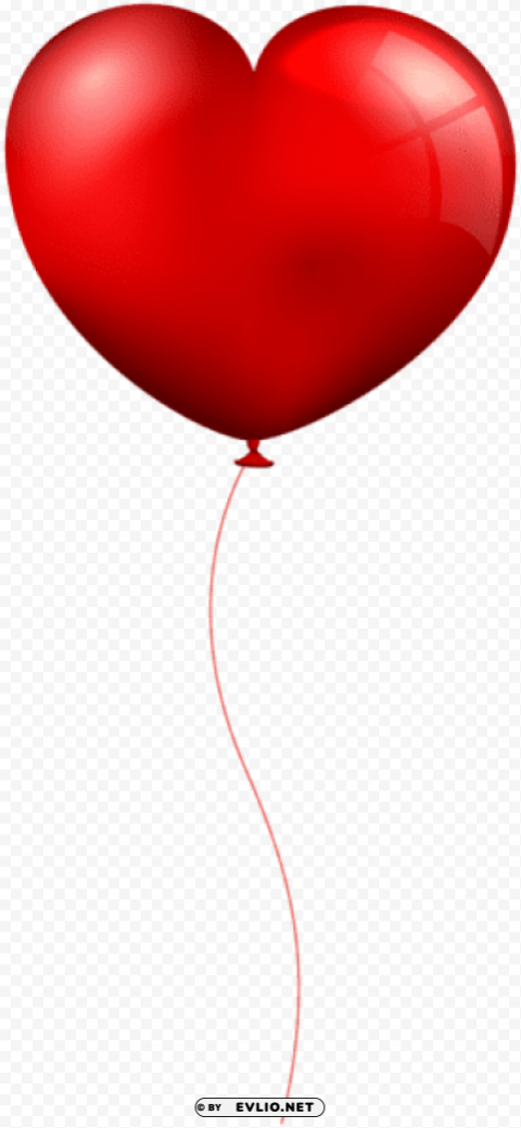 red heart balloon Free PNG images with alpha channel compilation