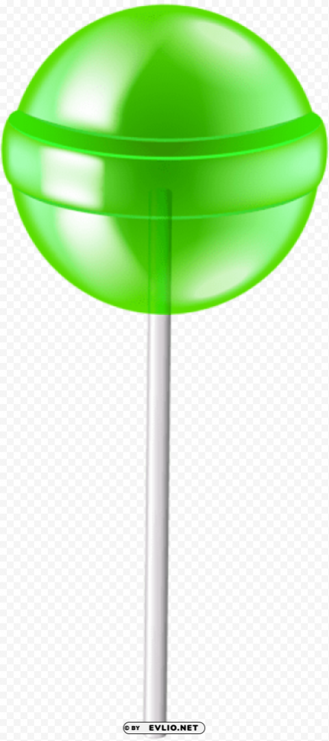 green lollipop Transparent Background Isolated PNG Icon clipart png photo - b196166d