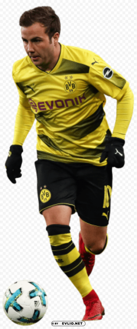 mario götze Isolated Element in HighResolution Transparent PNG