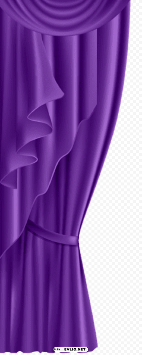 curtain purple transparent PNG images with clear alpha layer