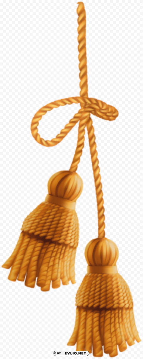 tassel PNG Image with Transparent Isolated Graphic