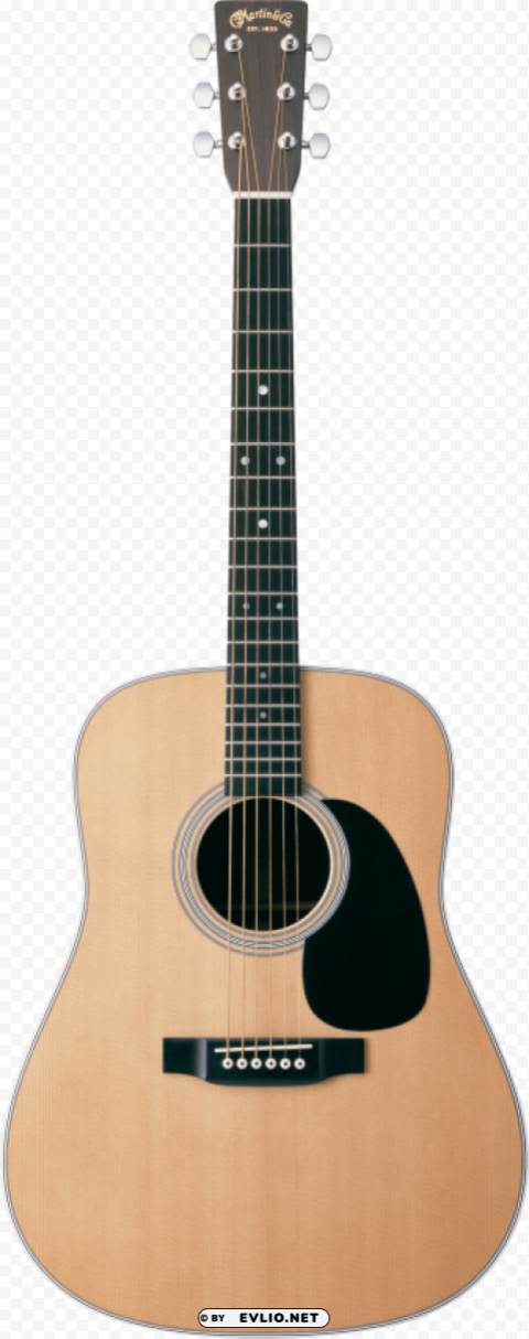 acoustic classic guitar Transparent Background PNG Isolated Pattern