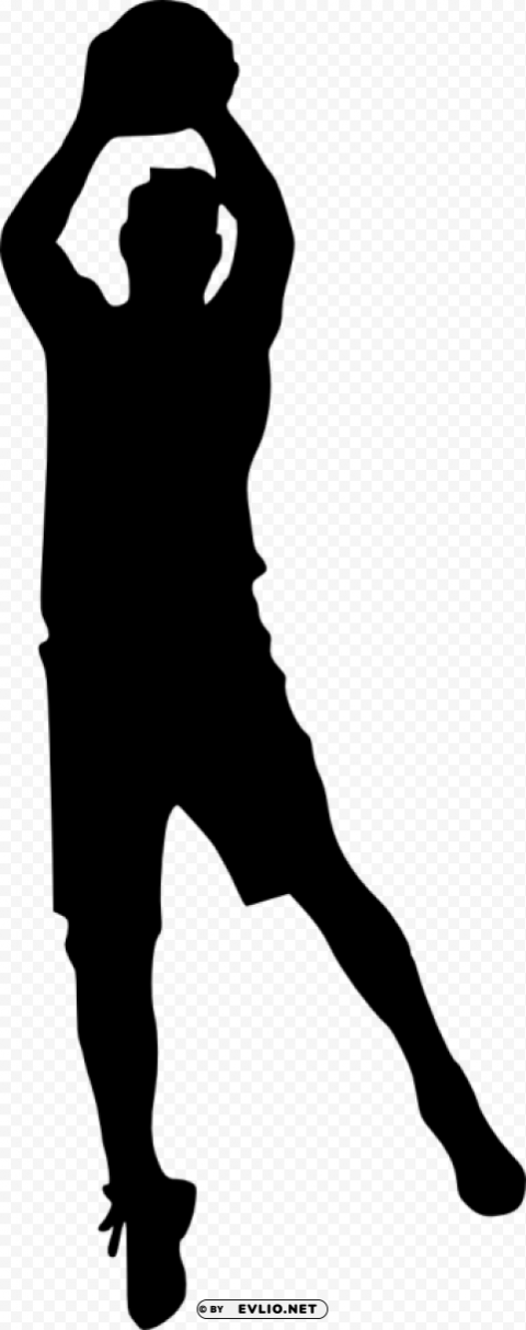 basketball player silhouette Transparent PNG pictures archive