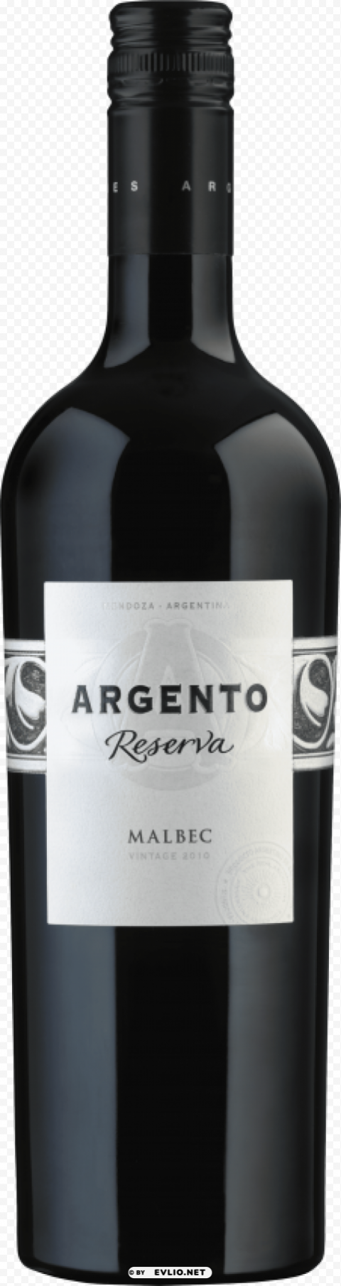 argento wine bottle PNG Image with Isolated Element