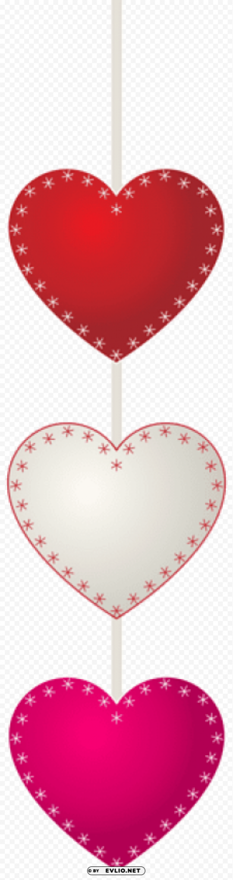 deco hearts Isolated Graphic on HighQuality PNG