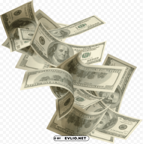 falling money Transparent PNG pictures archive