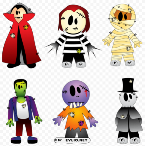 halloween transparent creepy collection PNG picture