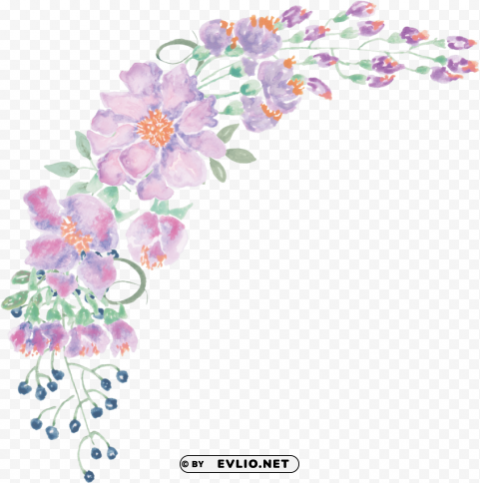 hd watercolor floral Isolated Subject in Transparent PNG Format PNG transparent with Clear Background ID 5745b6fd