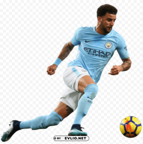 kyle walker Isolated Object in Transparent PNG Format