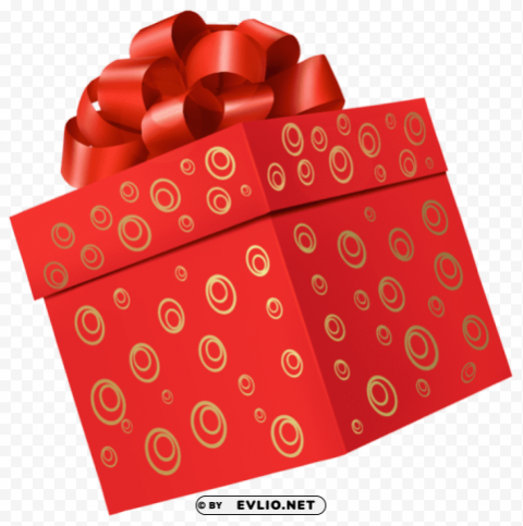 red gift box High-quality transparent PNG images