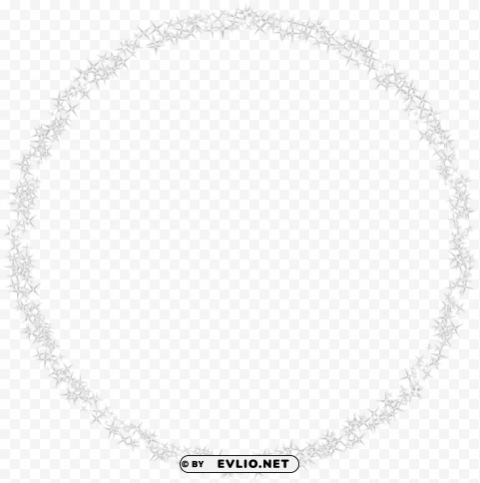 shining round border frame PNG images with clear background