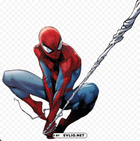 spidey Transparent Background PNG Isolated Graphic
