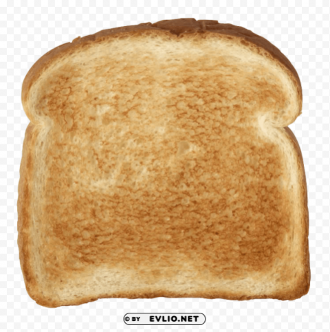 toast PNG Isolated Object on Clear Background
