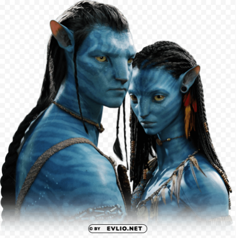 avatar PNG with transparent overlay
