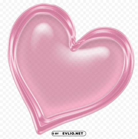 pink heartpicture HighQuality Transparent PNG Isolation