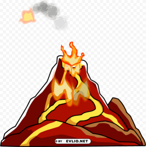 PNG image of volcano download Clear PNG graphics free with a clear background - Image ID 2ddb1e2b