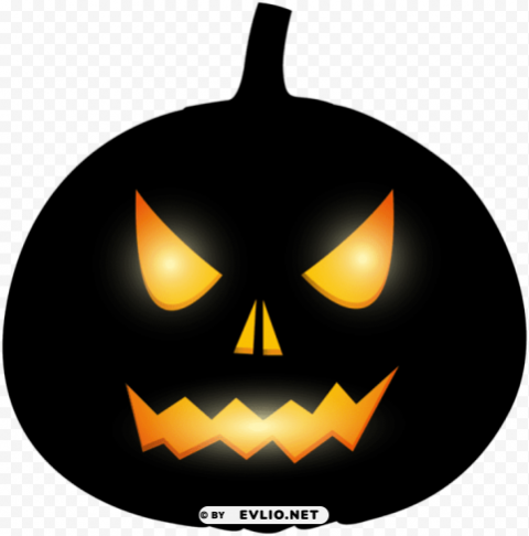 halloween pumpkin black PNG images with transparent layering