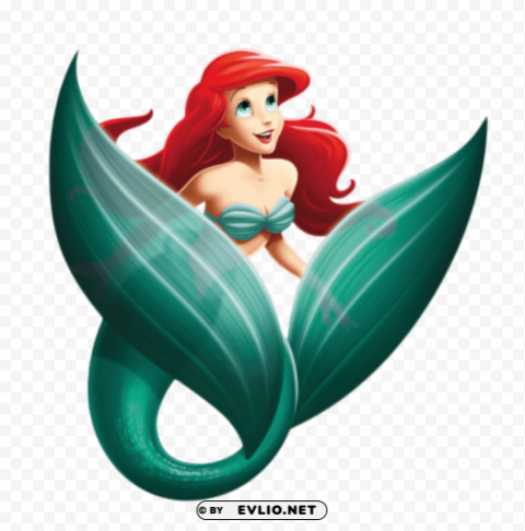 little mermaid arielpicture PNG artwork with transparency