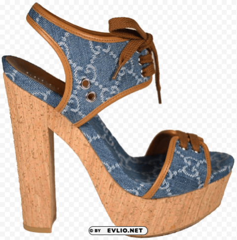 women shoe Isolated Object in Transparent PNG Format