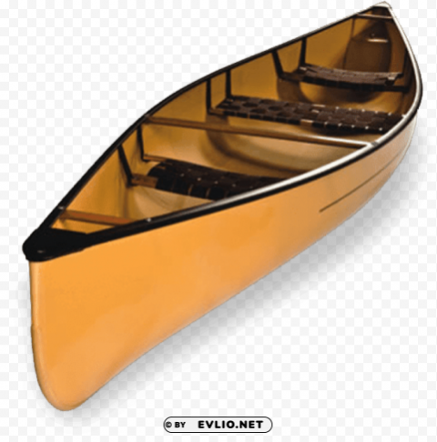 wooden canoe HighQuality Transparent PNG Isolated Graphic Element
