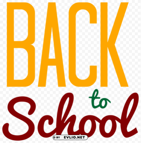 yellow back to school Transparent background PNG images selection