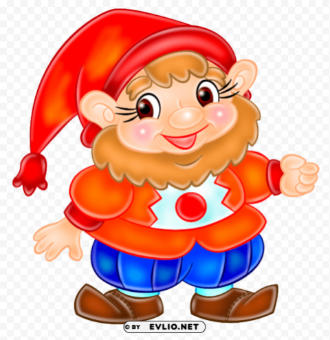 dwarf Transparent Background PNG Isolated Character