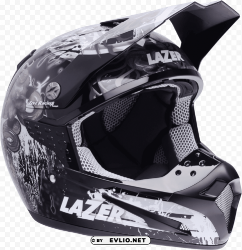 motorcycle helmet lazer smx thin drum black grey white PNG files with alpha channel