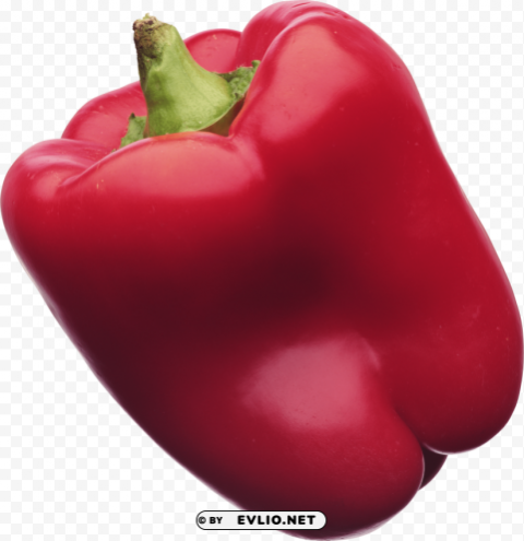 red pepper PNG Graphic Isolated on Clear Background Detail
