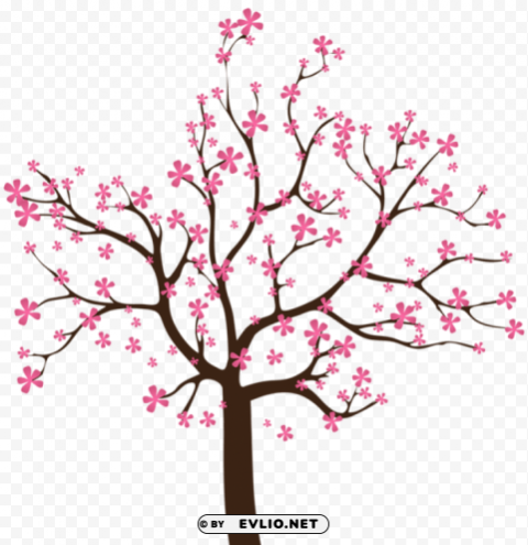 Spring Tree PNG With Transparent Backdrop