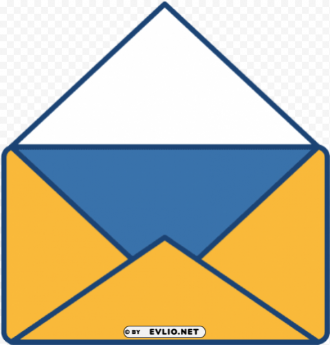 envelope Isolated Illustration in Transparent PNG