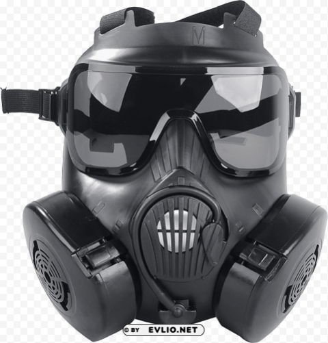 gas mask PNG Graphic with Isolated Design