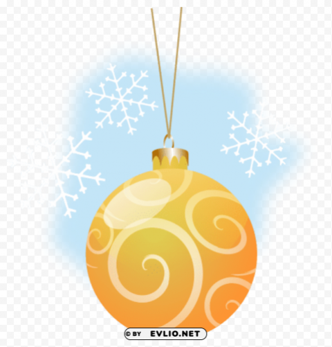 gold christmas ornament PNG pictures without background