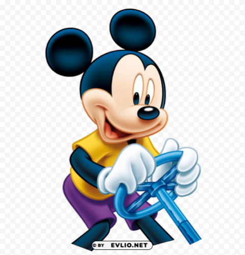mickey mouse driving PNG images free download transparent background clipart png photo - f054ec4e
