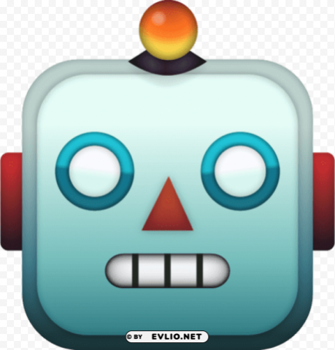 robot emoji Free PNG transparent images