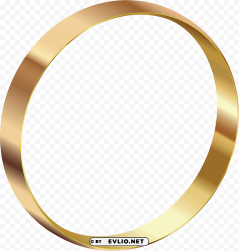 gold ring Isolated Artwork in HighResolution Transparent PNG