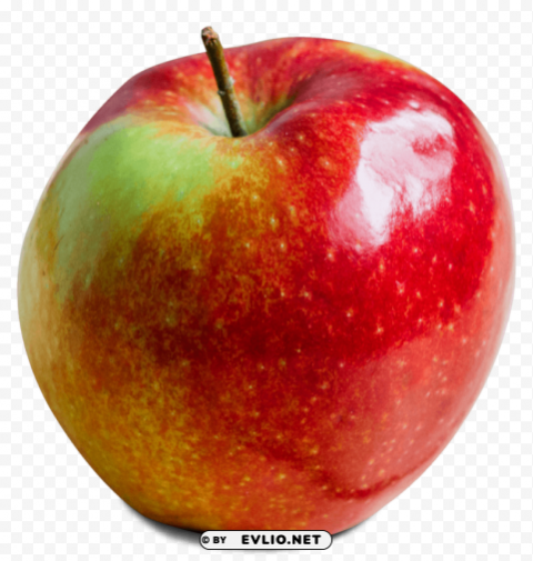 Juicy Red Apple PNG image with no background