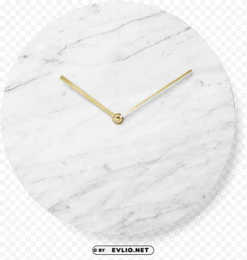 marble wall clock menu color white HighQuality Transparent PNG Isolated Object