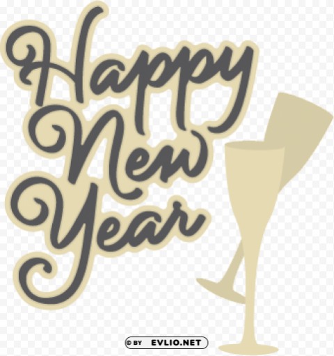 free svg file - happy new year svg free Transparent PNG illustrations
