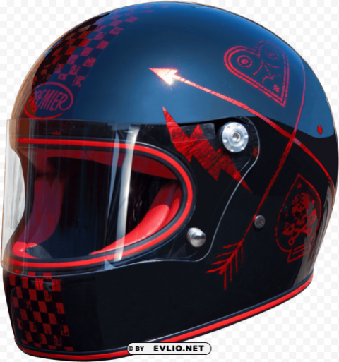 premier helmet vintage PNG transparent design