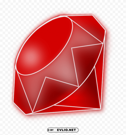 ruby stone gem PNG pics with alpha channel