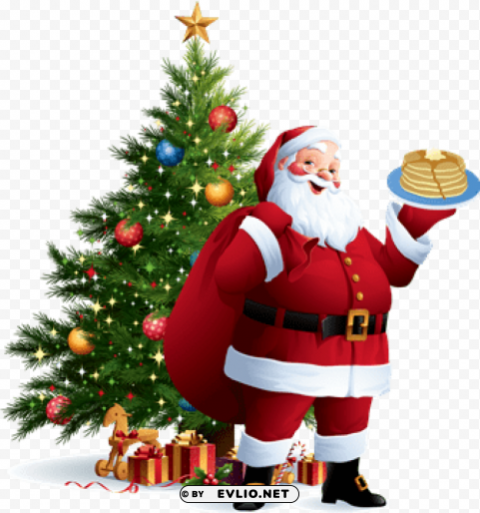 santa claus p Isolated PNG on Transparent Background clipart png photo - 28d6986f