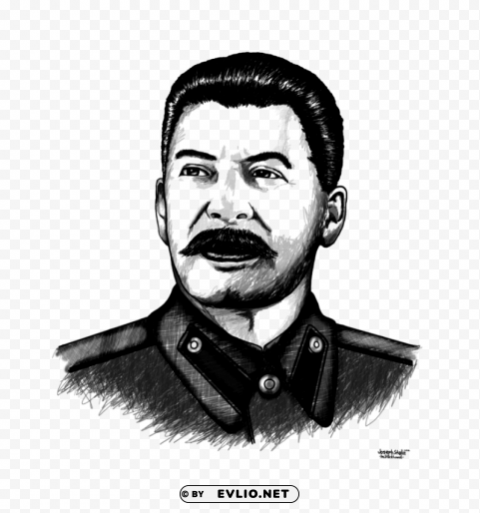 stalin Isolated Subject on Clear Background PNG