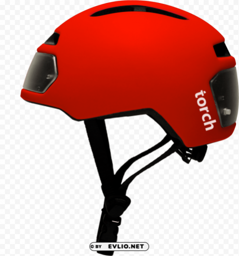 torch apparel bike helmet hot orange PNG design