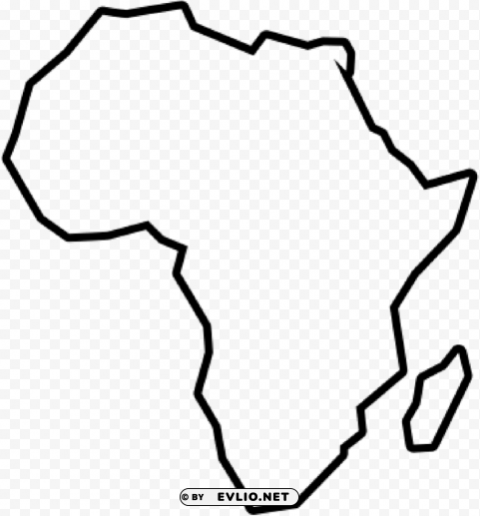 africa outline High-resolution transparent PNG images PNG transparent with Clear Background ID 8454974c