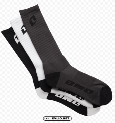 black and white socks PNG clipart